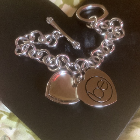 Bracelet Heart - rhinestones - heart charm. - Picture 2 of 5